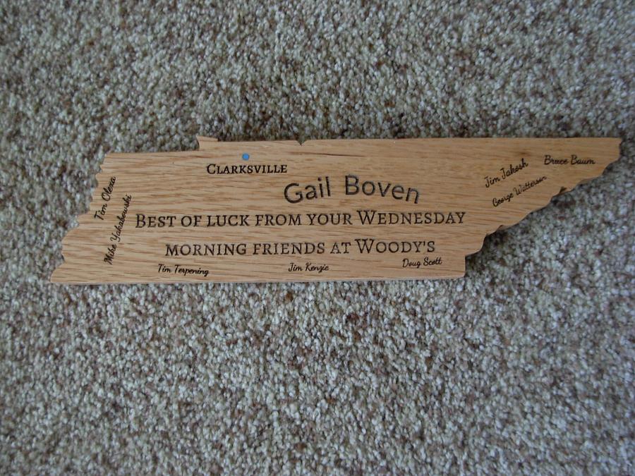 Note to our favorite waitress