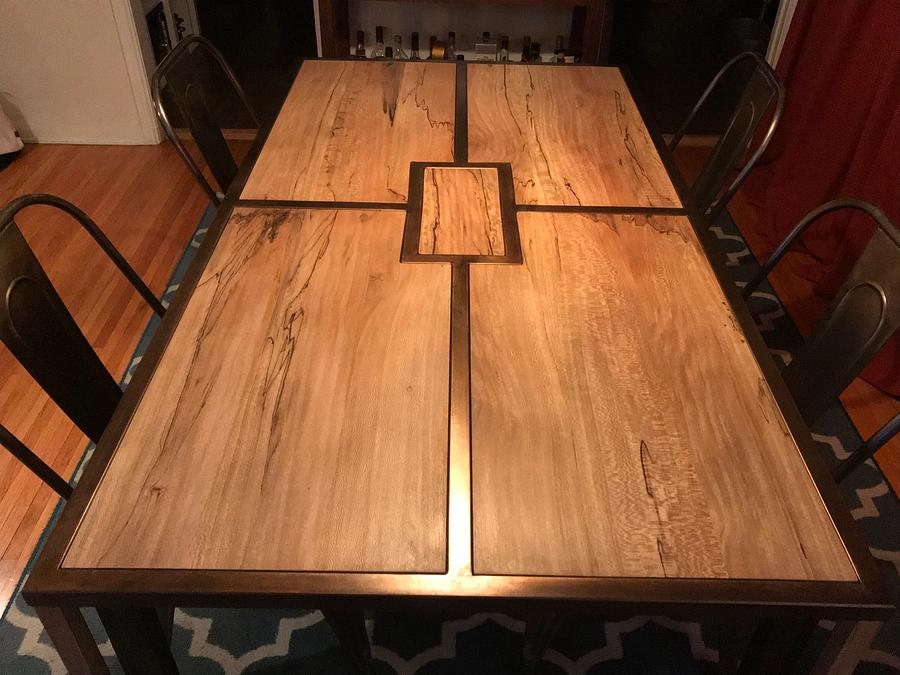 Wife's surprise dining table 