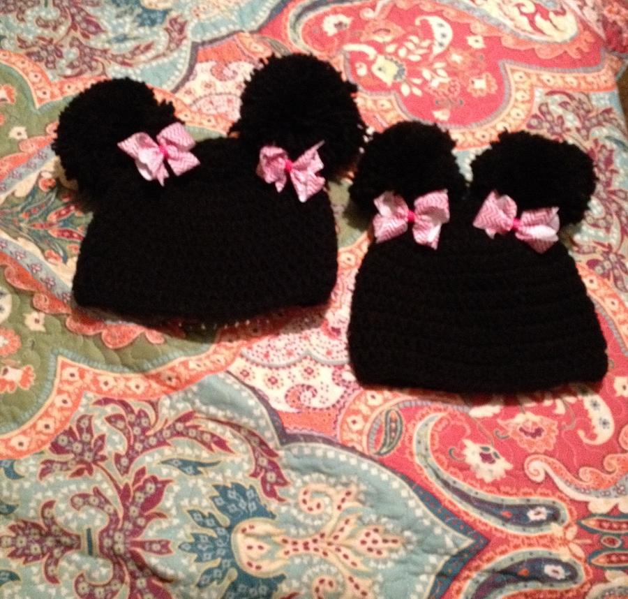 Pom Pom mommy & me hats