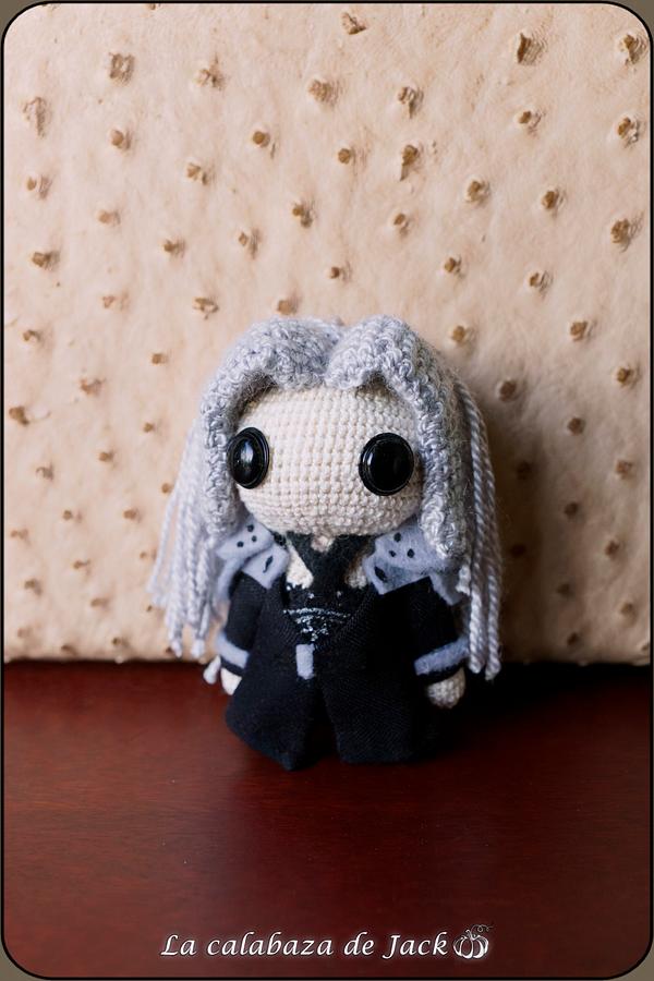 Sephiroth Amigurumi - Final Fantasy - La Calabaza de Jack