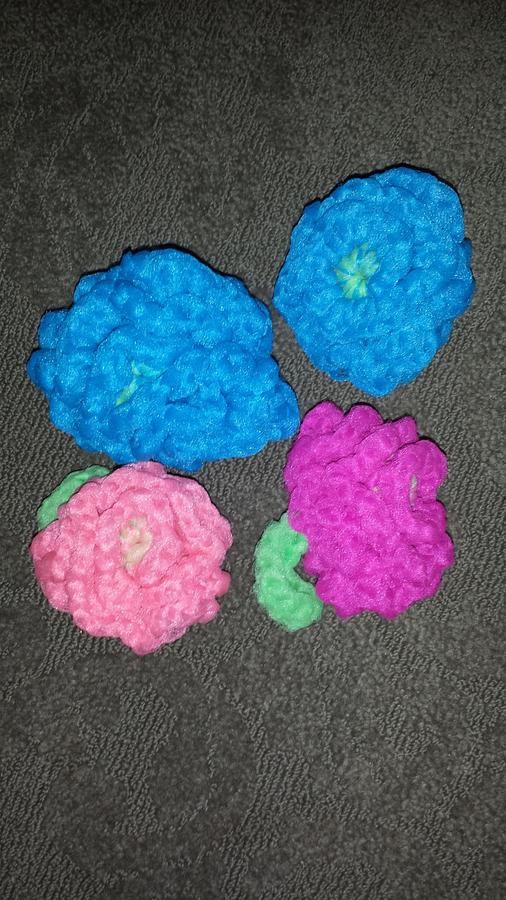 Tulle scrubbies