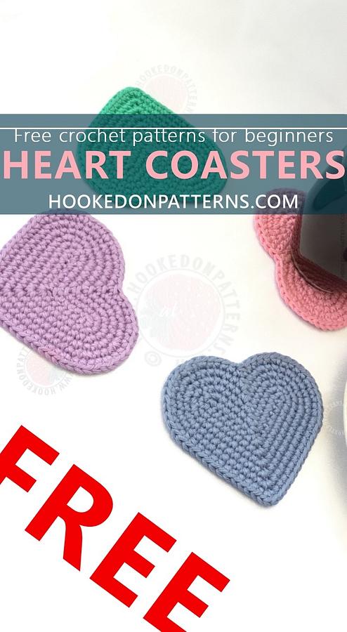 Heart Coasters