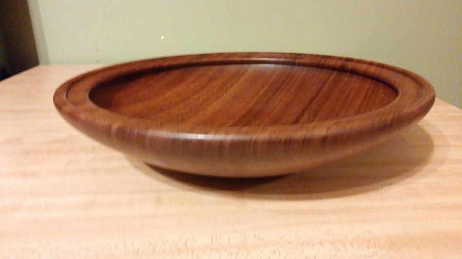 Mahogany bowl