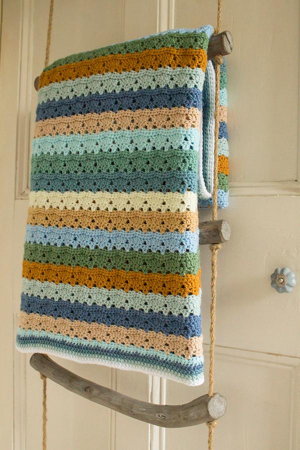 'Just beachy' blanket