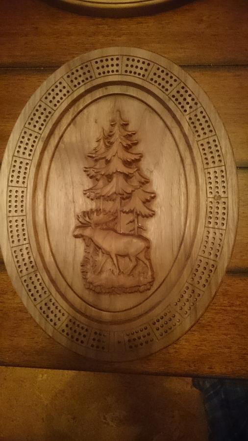 Oval Cribbage Boards
