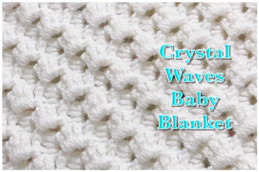 Crystal Waves Crochet Stitch