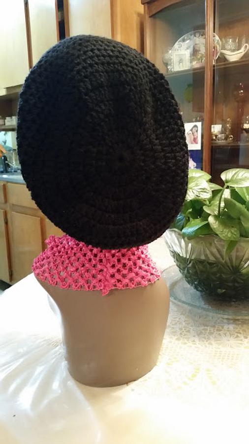 Black Slouchy Beanie