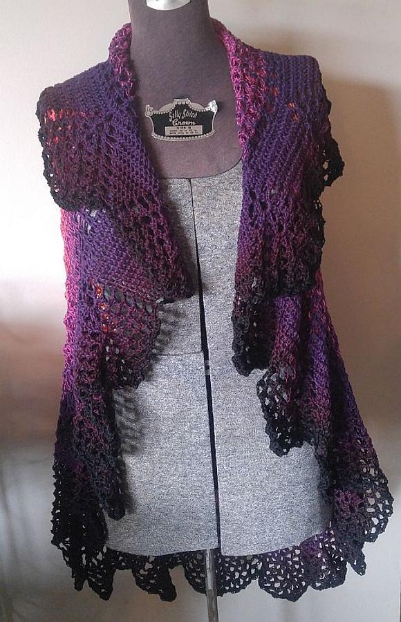 Halloween colors vest