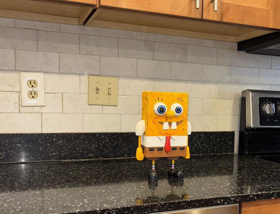 Who lives in a pineapple under the sea?