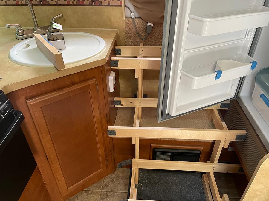 Step Modification to our Camper