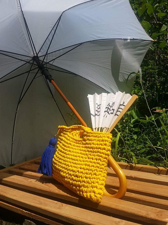 Yellow Bag, Crochet Bag, Summer Bag, Cotton Bag, Handmade Bag, Women Bag, Handmade Bag