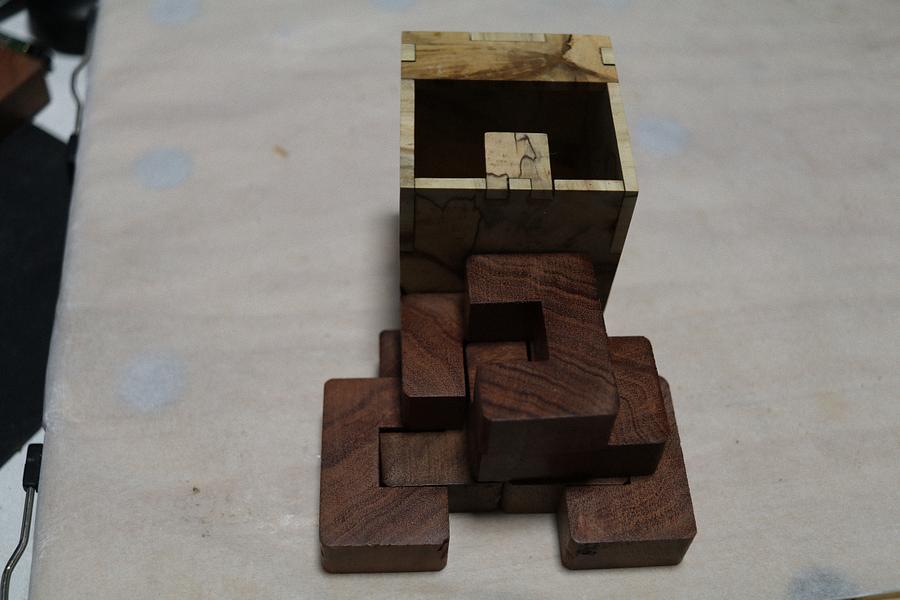 “Communication Box” Packing Puzzle.