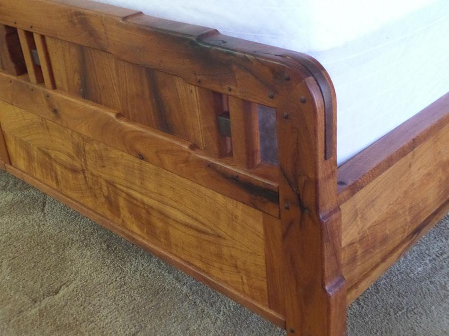 Mesquite Bed Frame with G&G details
