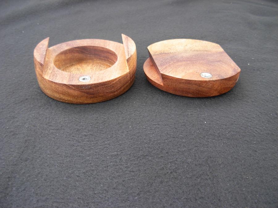 Tapered Dovetailed Lidded Bowl