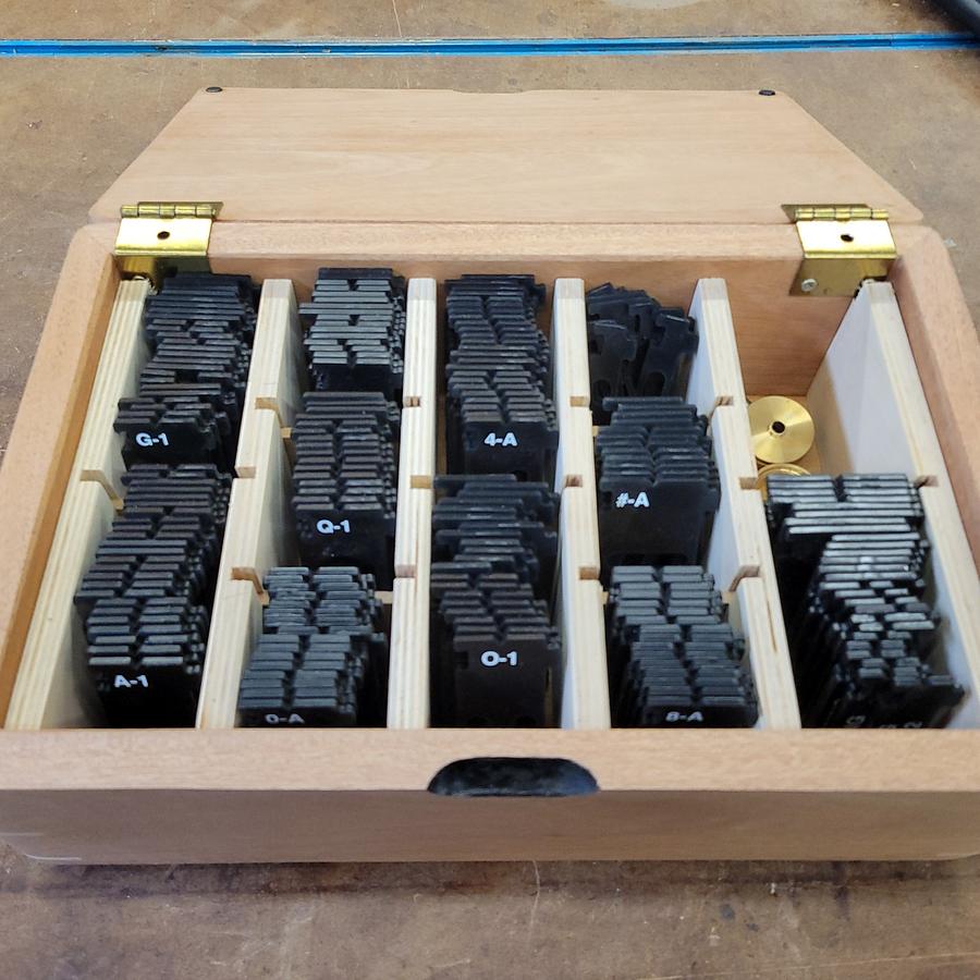 Rockler Sign Making Kit Storage Box.