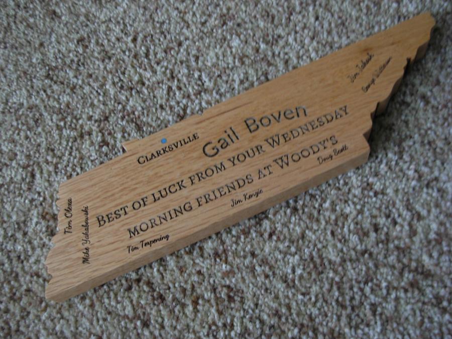 Note to our favorite waitress