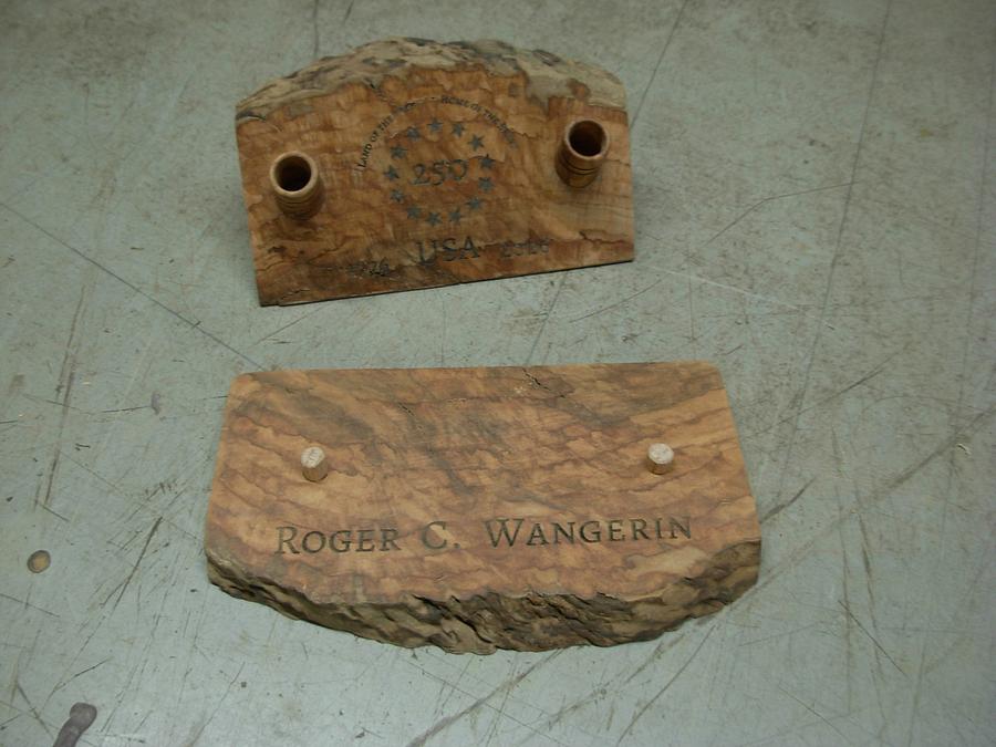 Maple Burl Pen and Pencil Holder