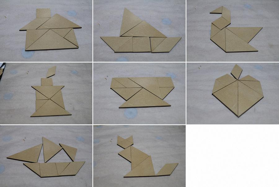 “Anchor No. 8” Tangram Puzzle.