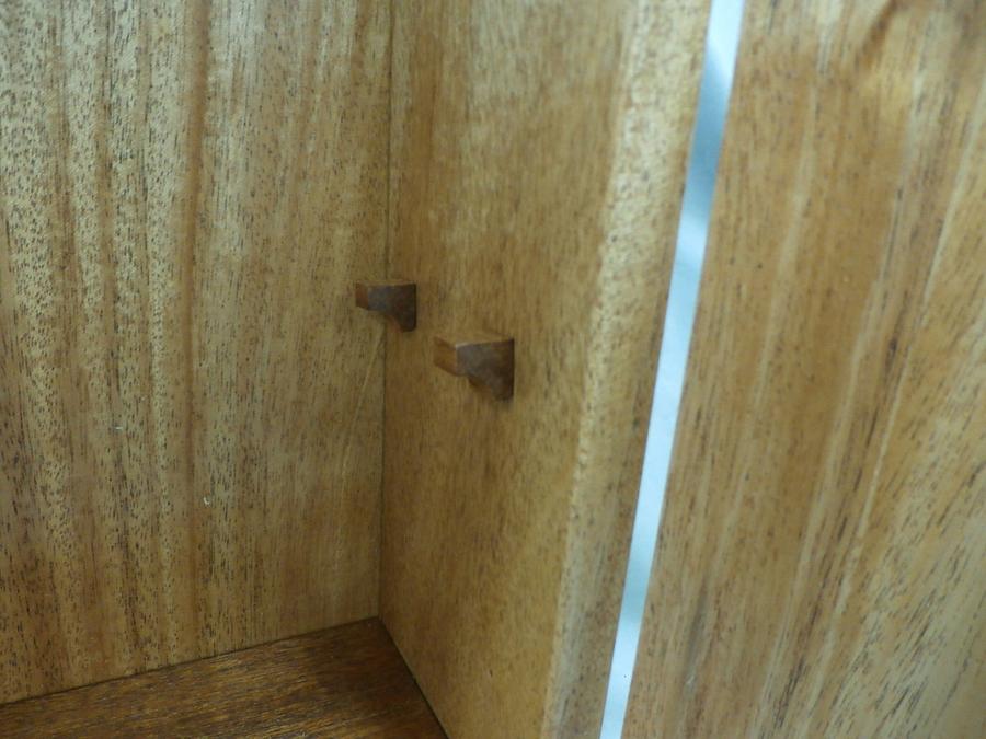Coopered Door Cabinet