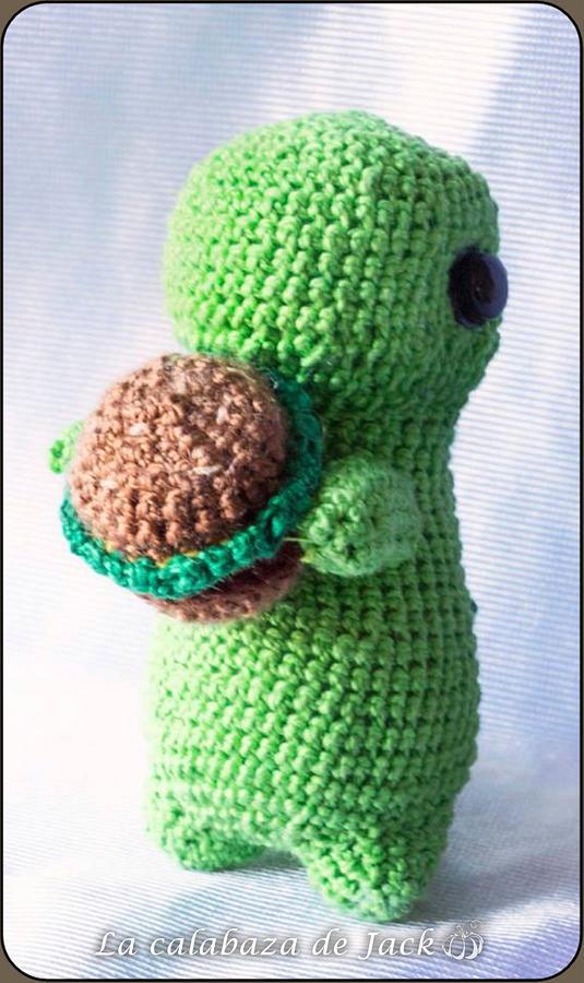 Dino Amigurumi - La Calabaza de Jack