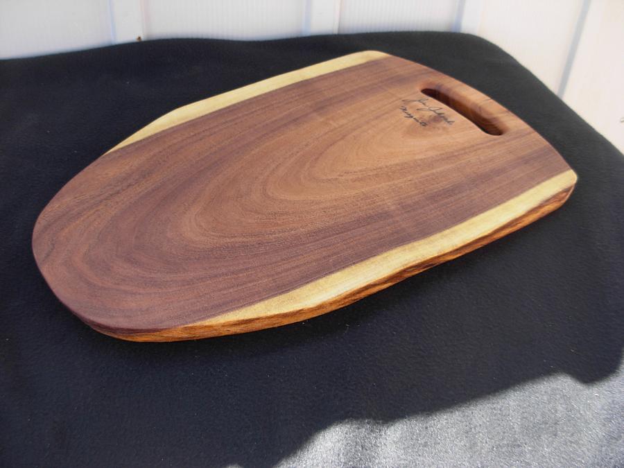 Natural Edge Mesquite  Charquterie Board