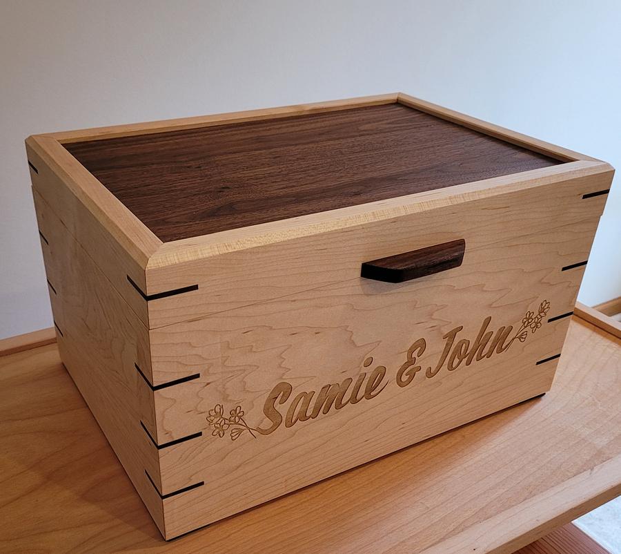 Wedding card box 