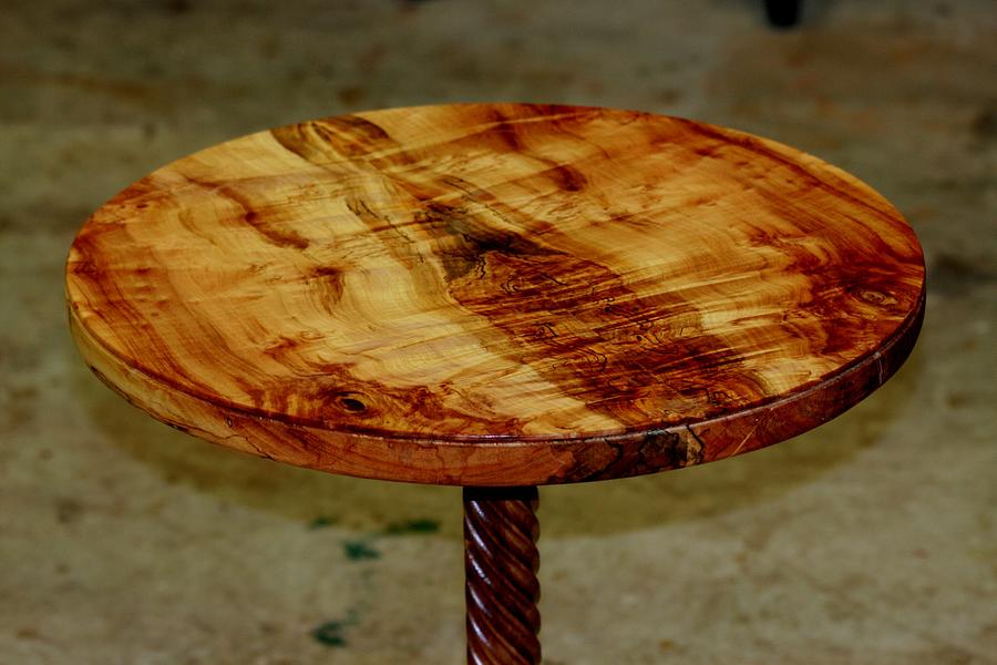 Spalted maple end tables