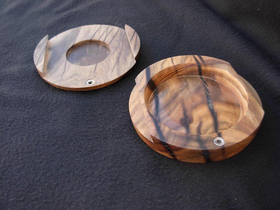 Pistachio Tapered Dovetailed Lidded Keepsake Boxes