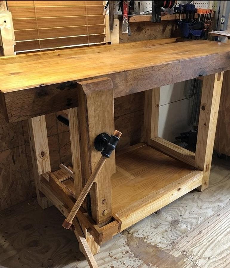 Repost of workbench build for a small space