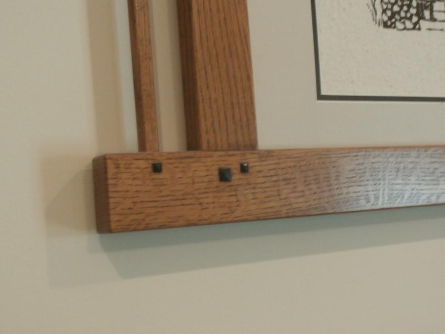 Arts and Crafts Style Picture Frame