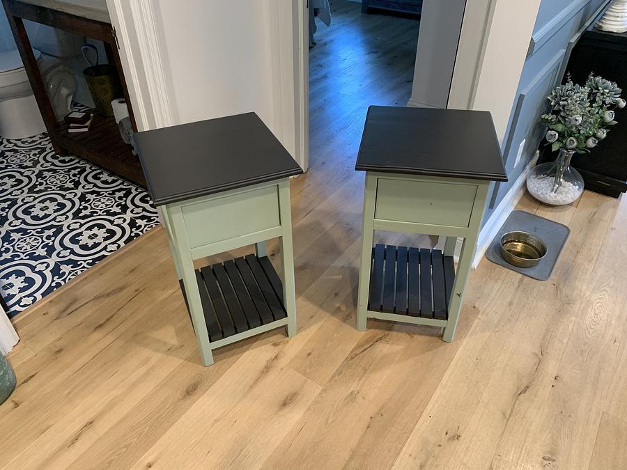 Matching bedside tables