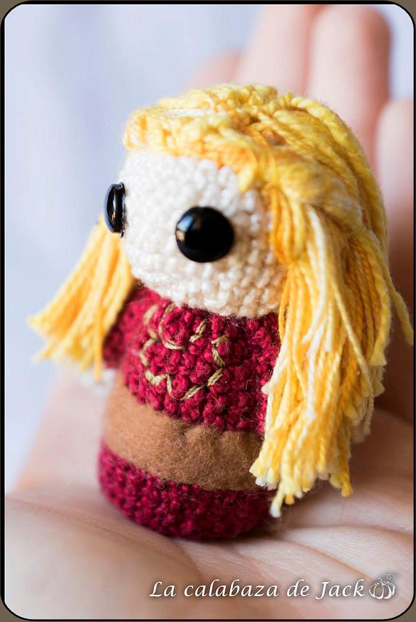 Cersei Lannister Amigurumi - Game of Thrones - La Calabaza de Jack