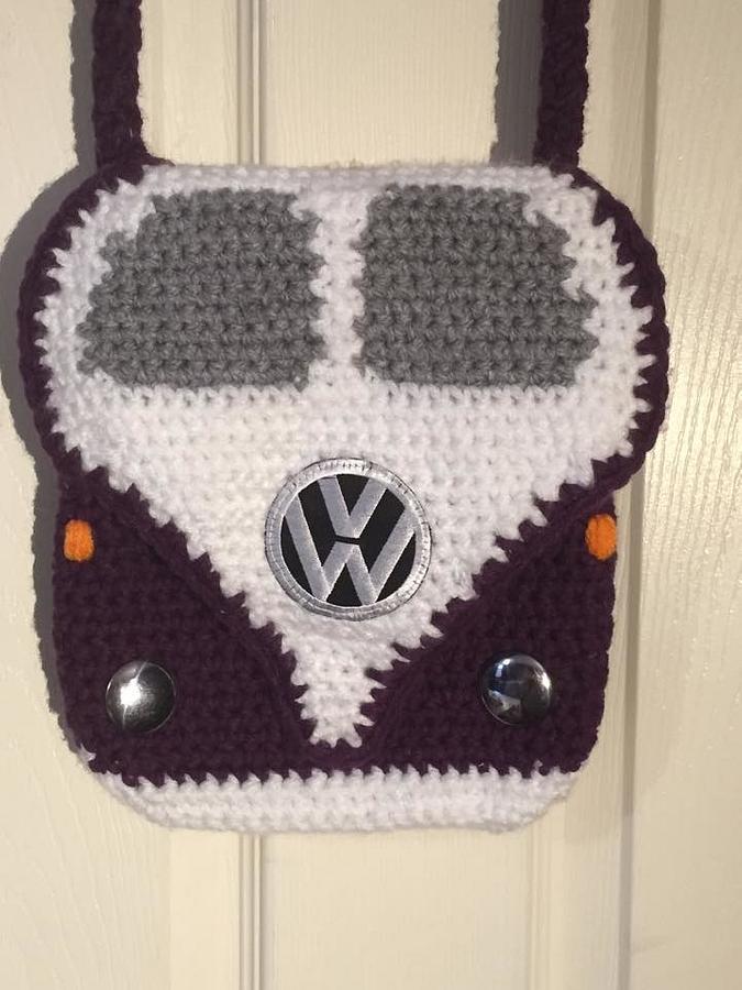 VW Shoulder bag - purple