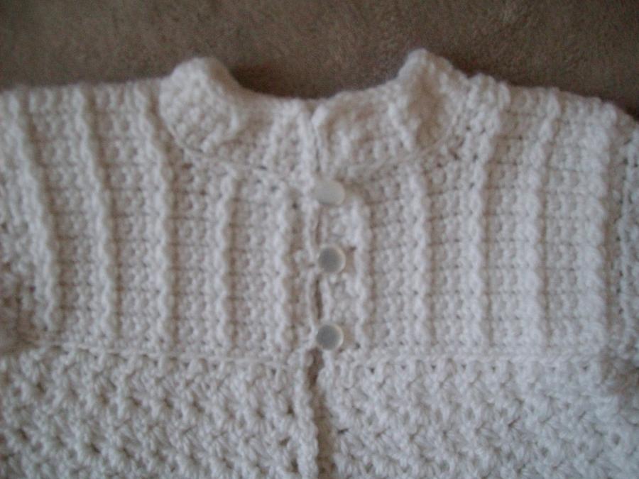 Newborn Sweater and Bonnet