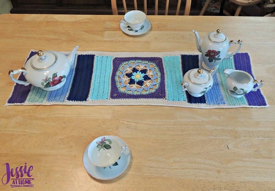 Flower Table Runner