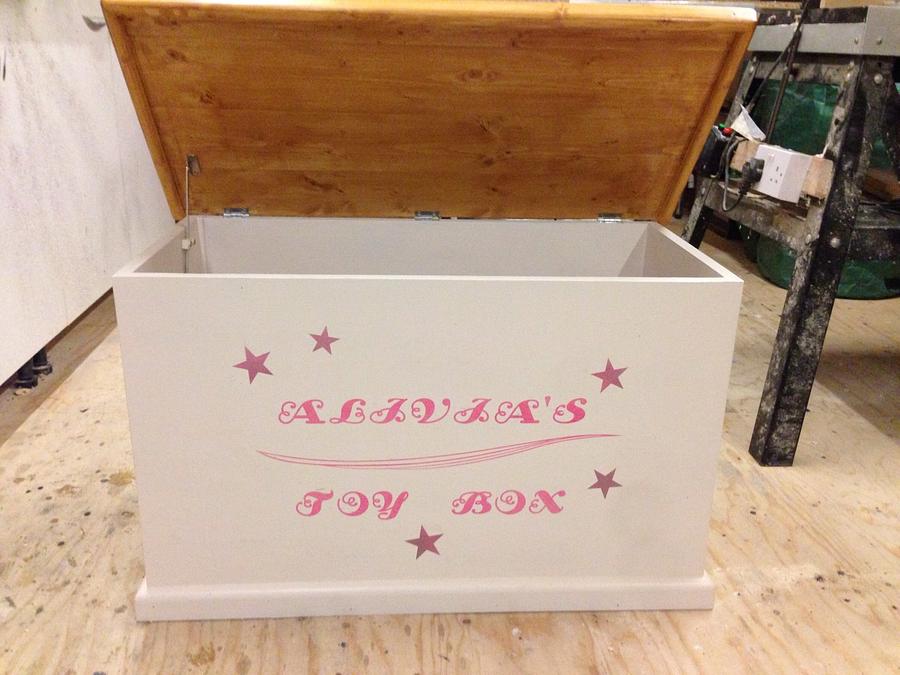 Personalised toy box