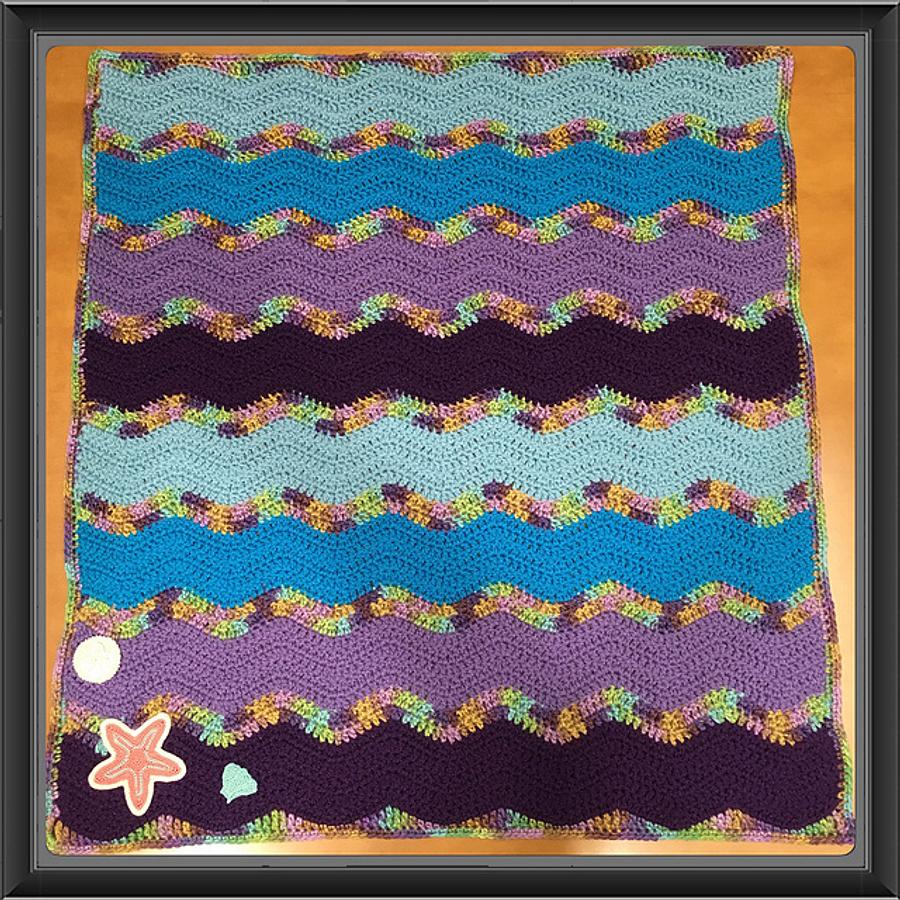 Newborn Mermaid Tail and Matching Blanket