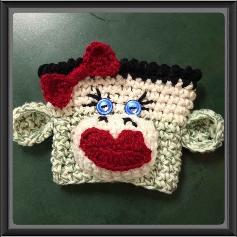 Sock Monkey Cup Cozies