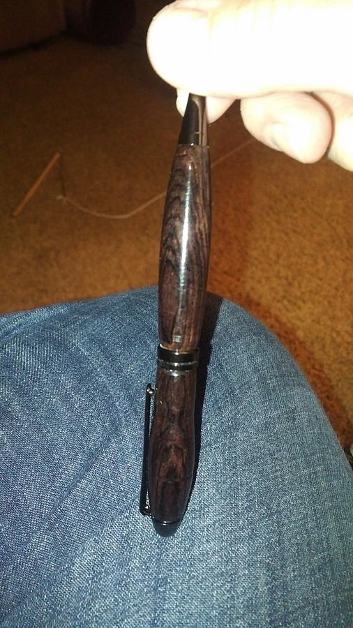 Euro Style Pen with African Blackwood 