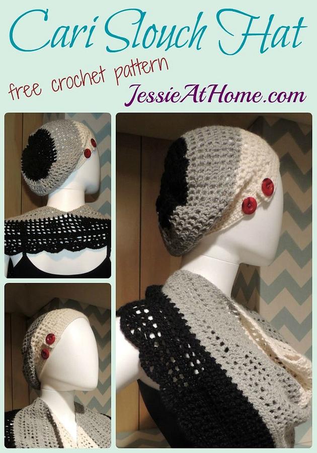 Cari Slouch Hat and Continuous Shawl