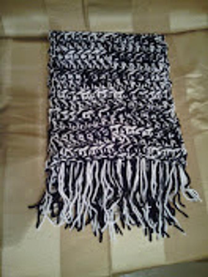 Salt & Pepper simple scarf