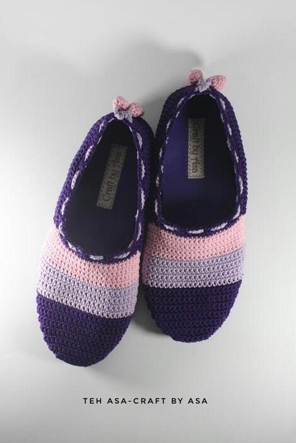 Violet espadrilles