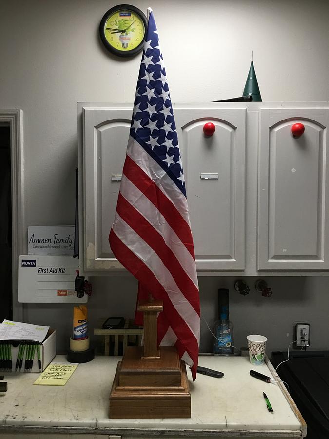 American Flag Stand