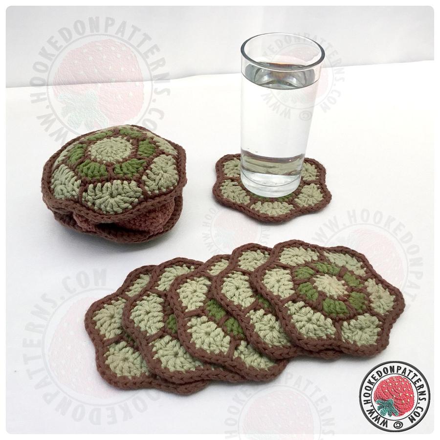 Hideaway Turtle Coaster Sets