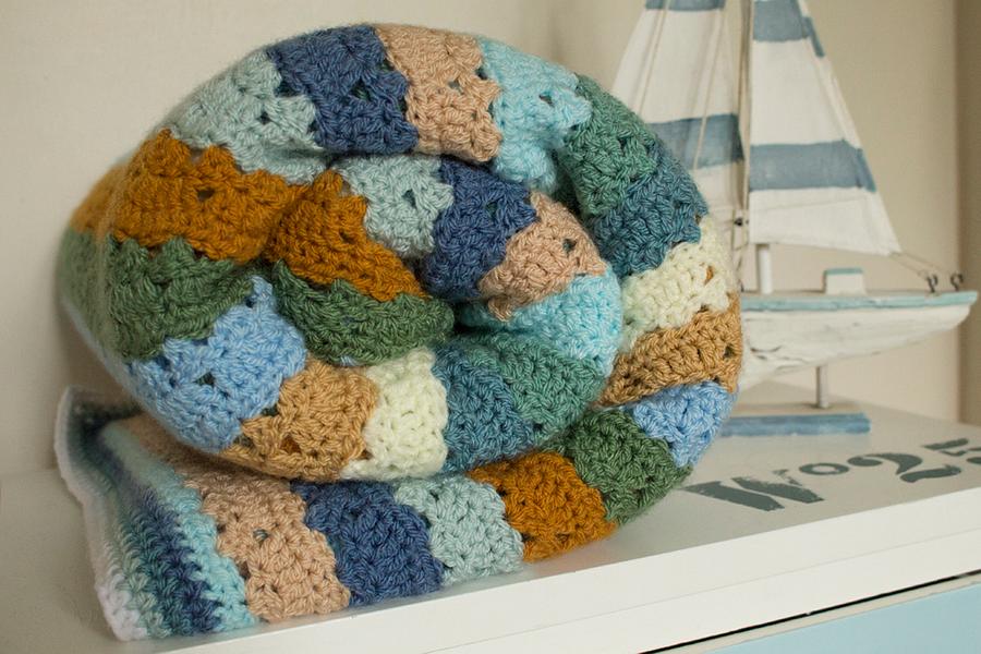 'Just beachy' blanket