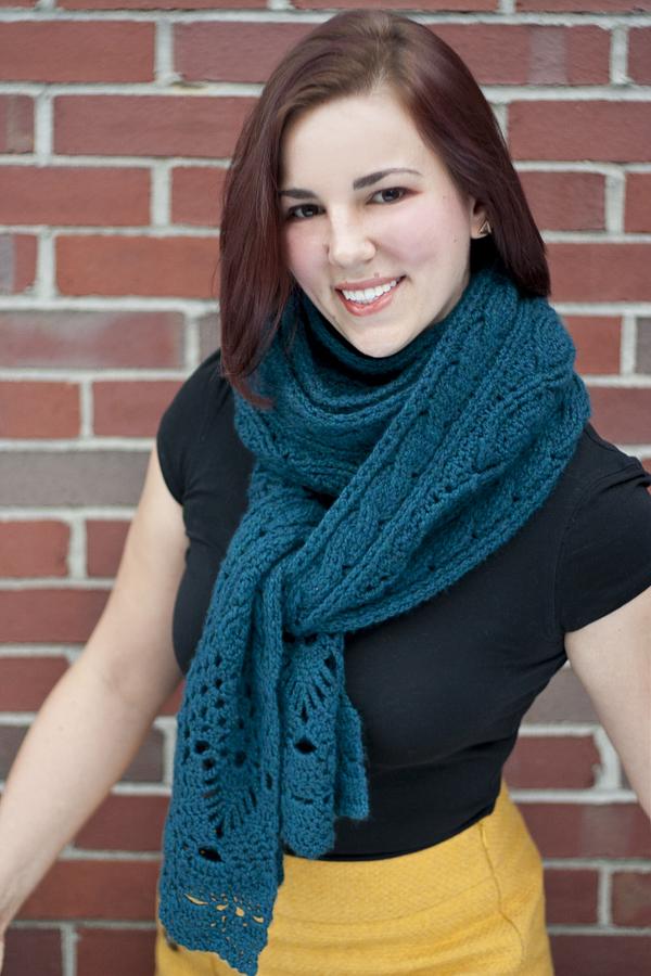 Helen Cable Scarf