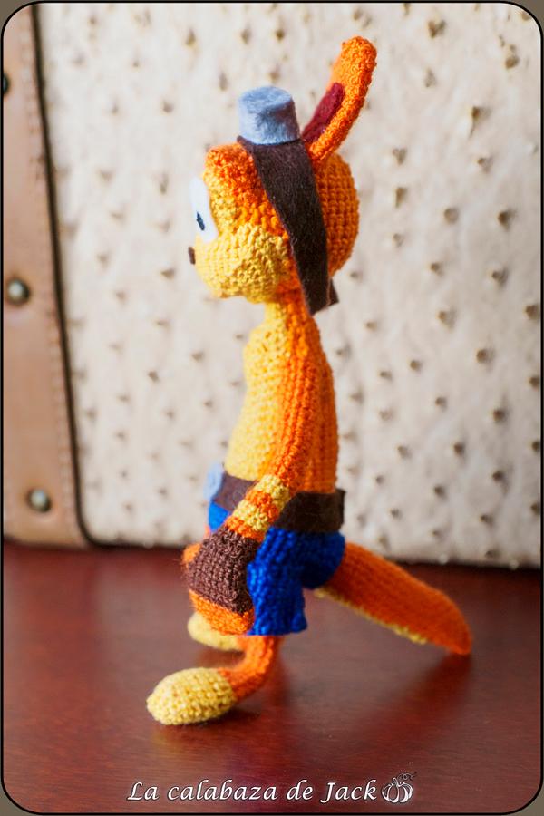 Daxter Amigurumi - La Calabaza de Jack