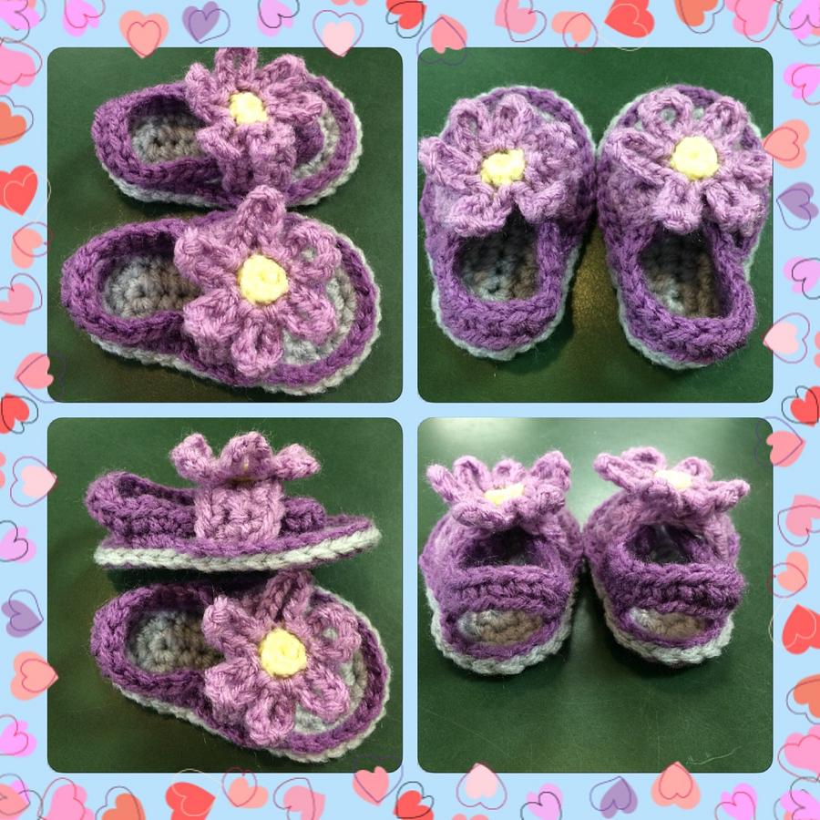 Baby Flower Sandals