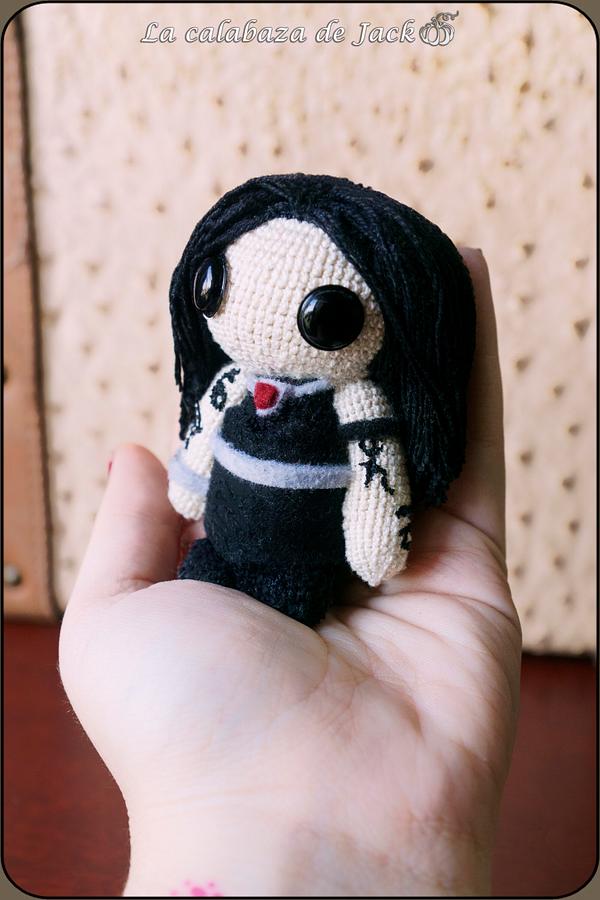 Isabelle Lightwood Amigurumi - Shadowhunters - La Calabaza de Jack