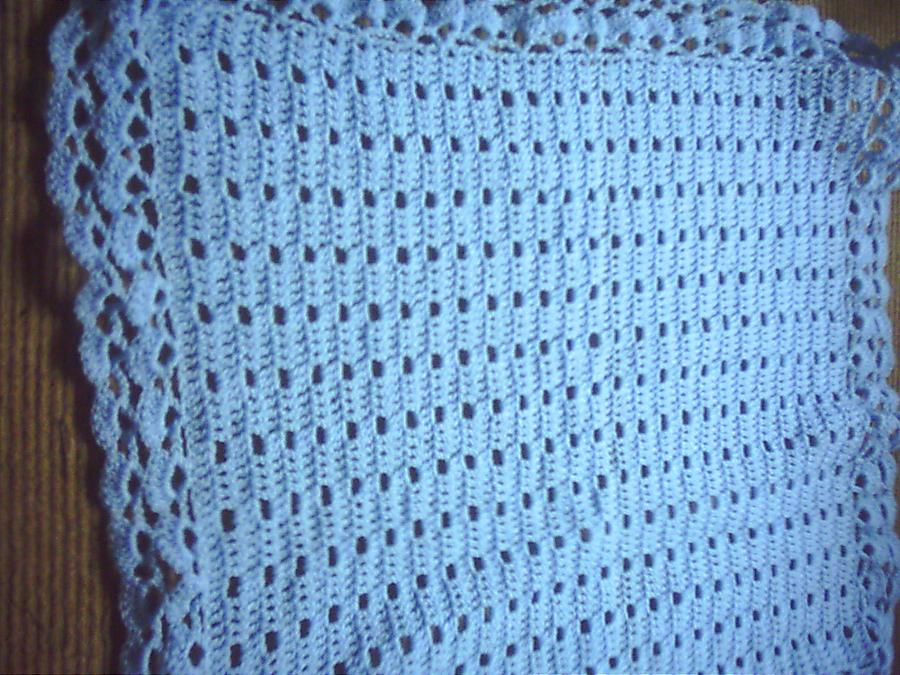 own pattern crochet blanket